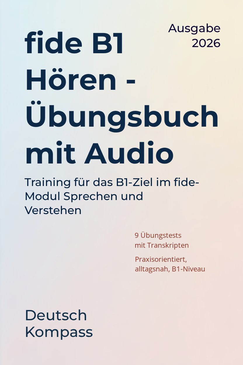fide B1 Listening cover
