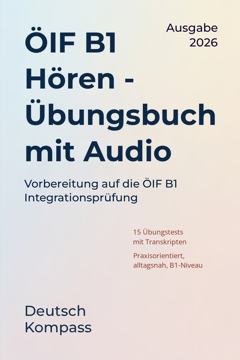 ÖIF B1 Listening cover