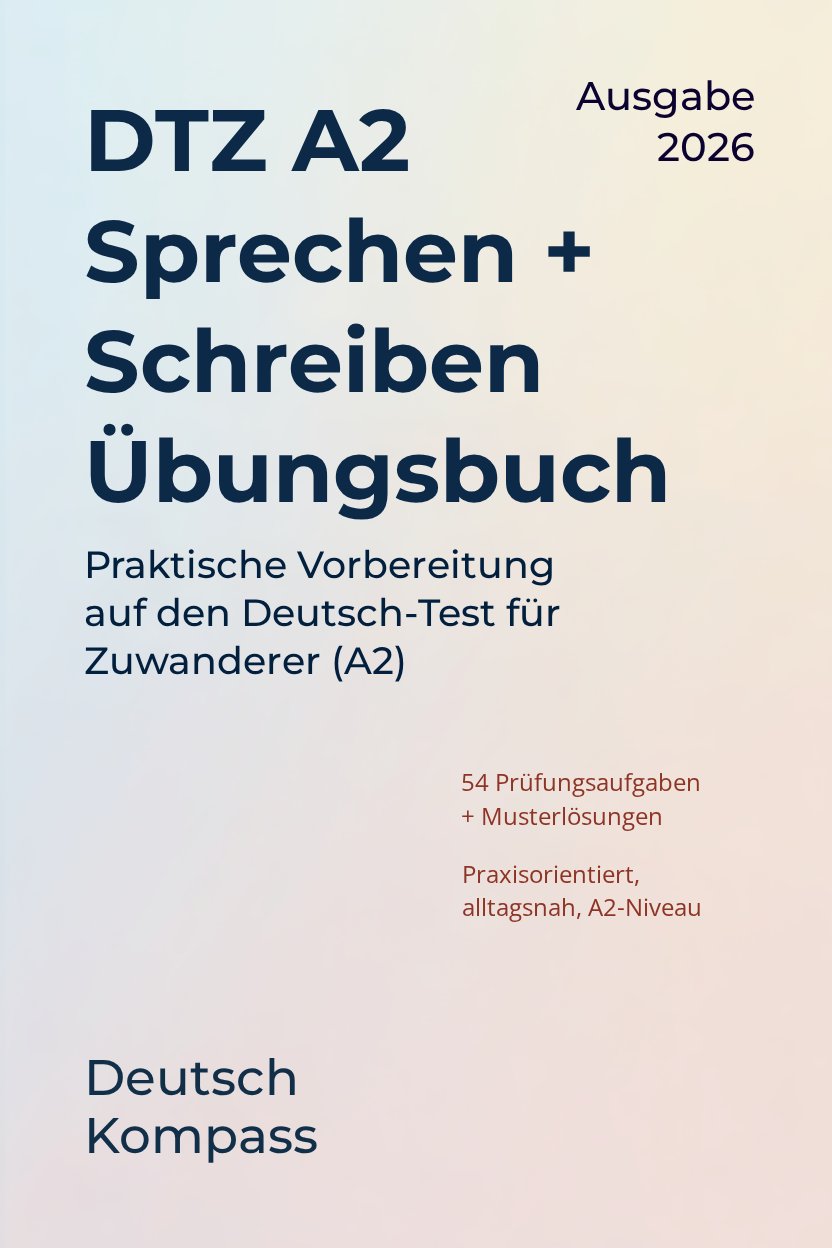 DTZ A2 Speaking + Writing cover