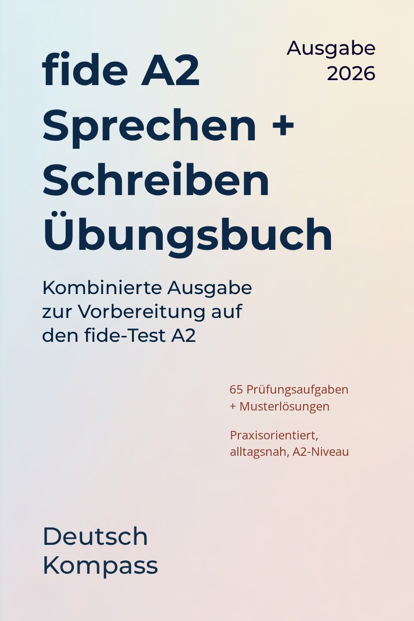fide A2 Speaking + Writing cover