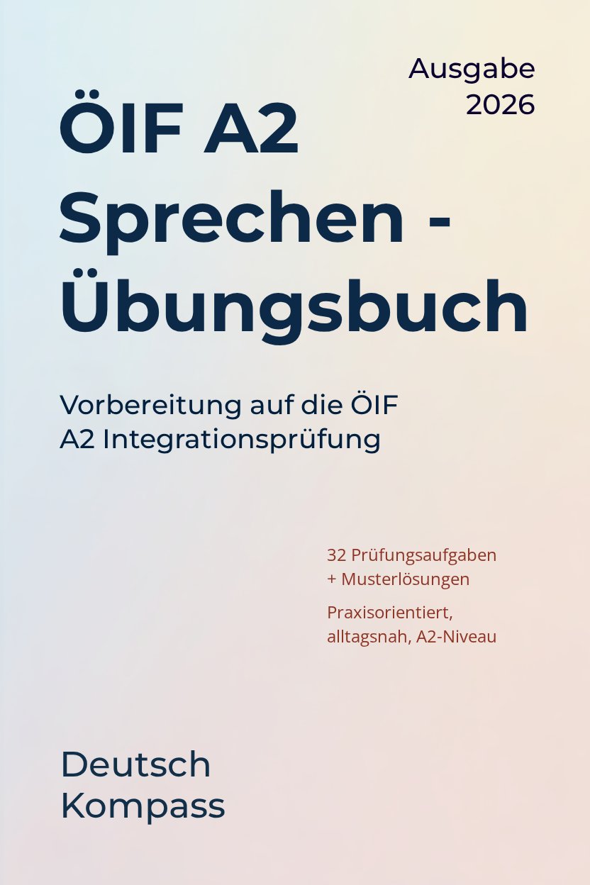 ÖIF A2 Speaking cover