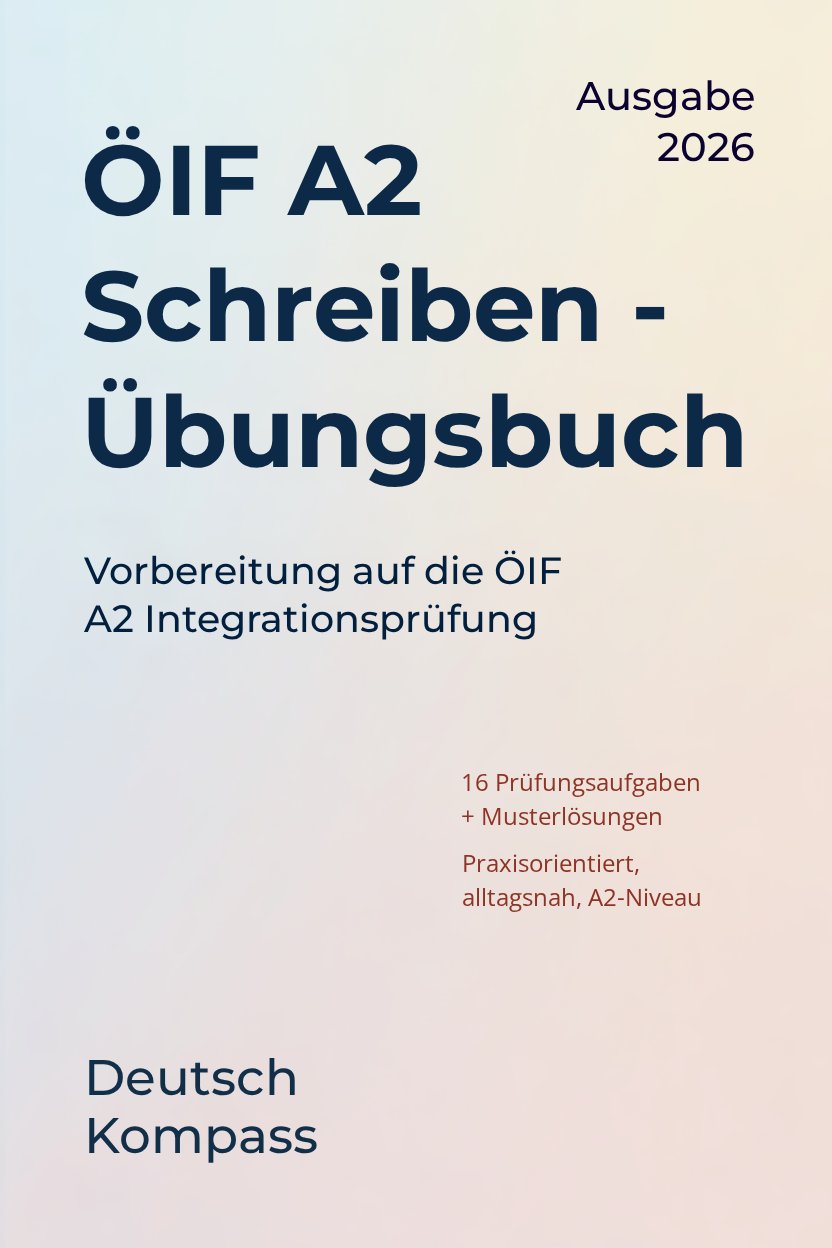 ÖIF A2 Writing cover