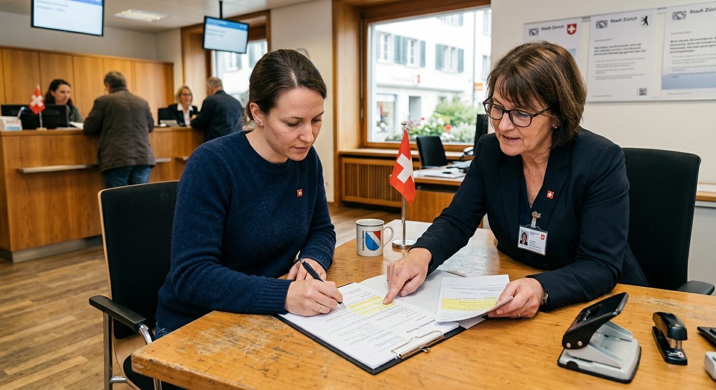 Bildimpuls zu Set 2: Adressänderung melden · Bild
