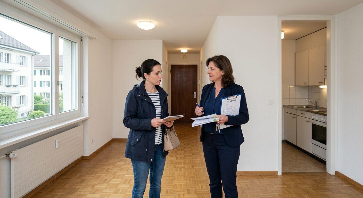Bildimpuls zu Set 1: Wohnungsbesichtigung · Bild