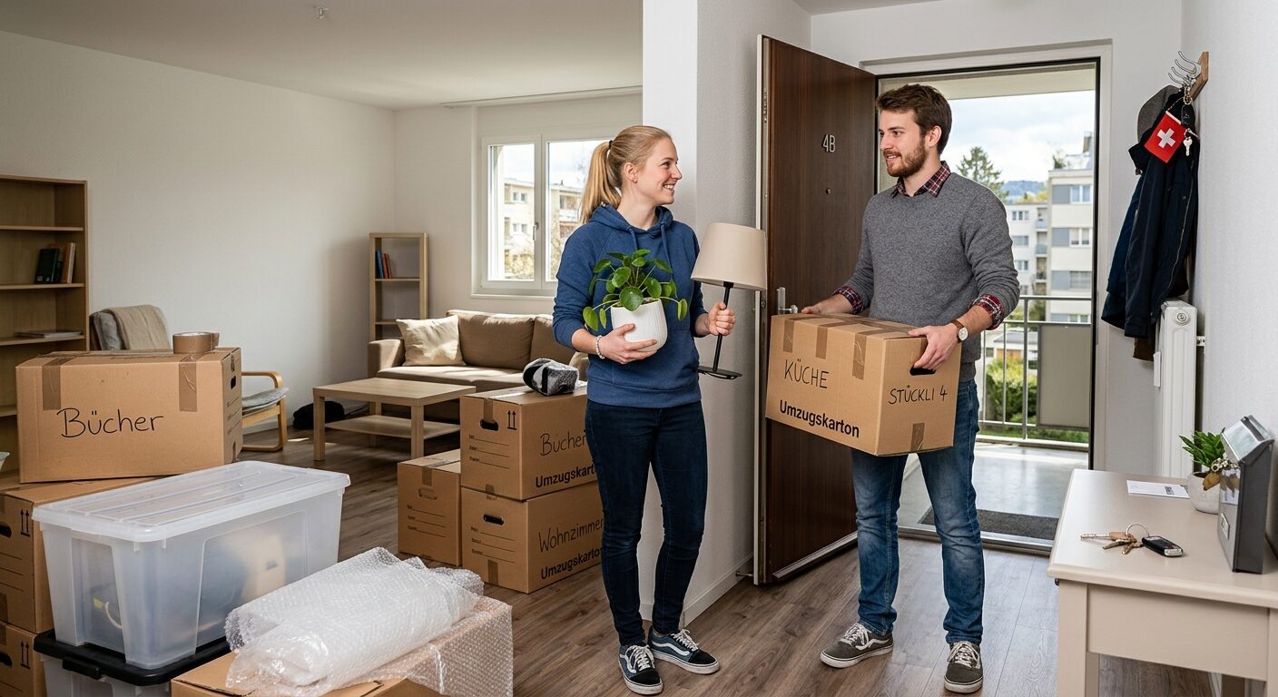 Bildimpuls zu Set 2: Umzug in eine neue Wohnung · Bild