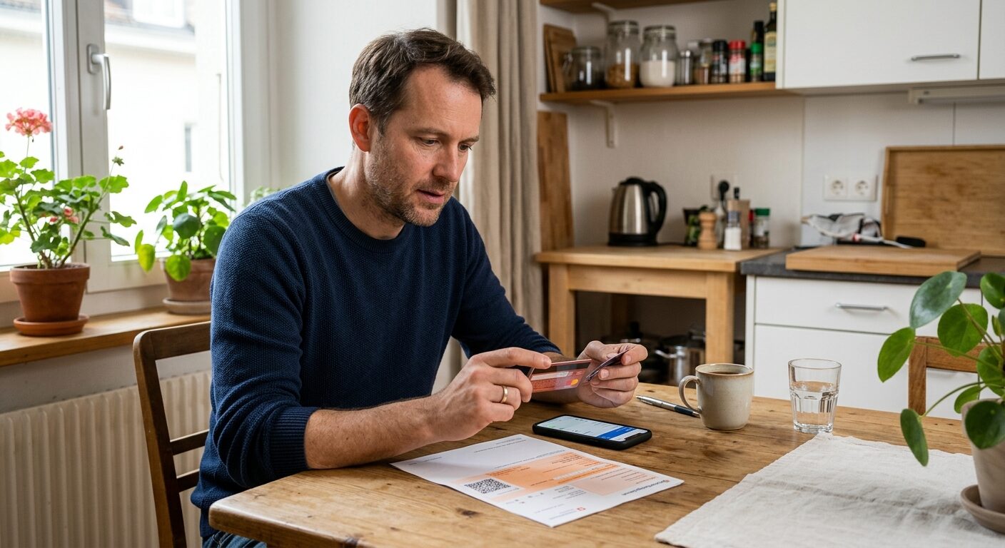 Bildimpuls zu Set 3: Geld überweisen · Bild