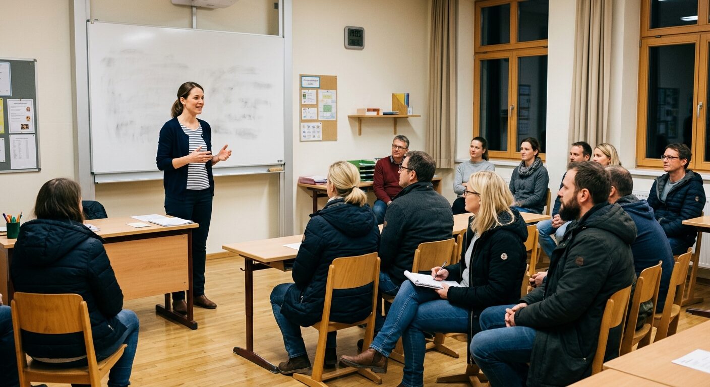Bildimpuls zu Schule / Elternabend / Kurs