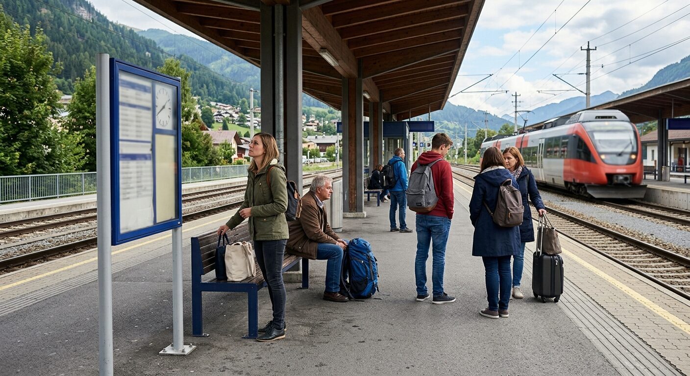 Bildimpuls zu Bahnhof / Bus / Öffis