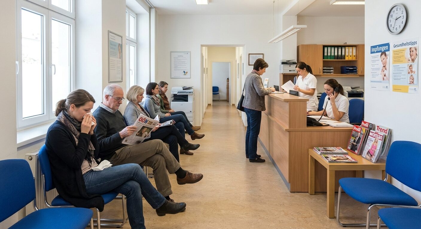Bildimpuls zu Arztpraxis / Wartezimmer