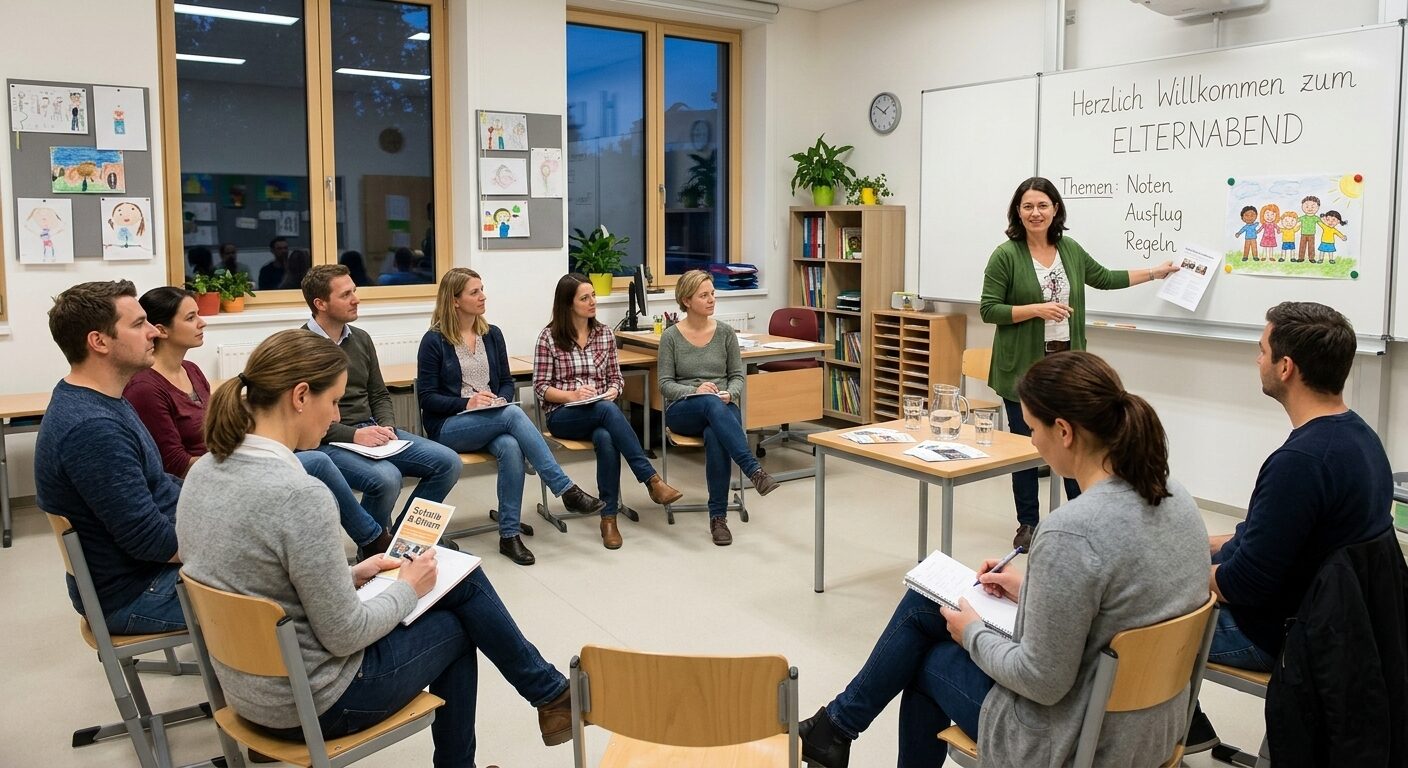 Bildimpuls zu Schule / Elternabend