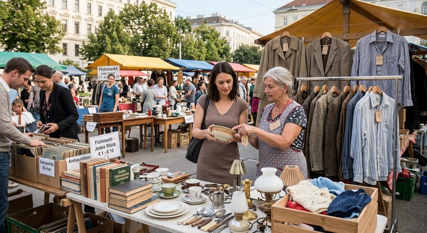 Bildimpuls zu Markt/Flohmarkt (Second-hand)