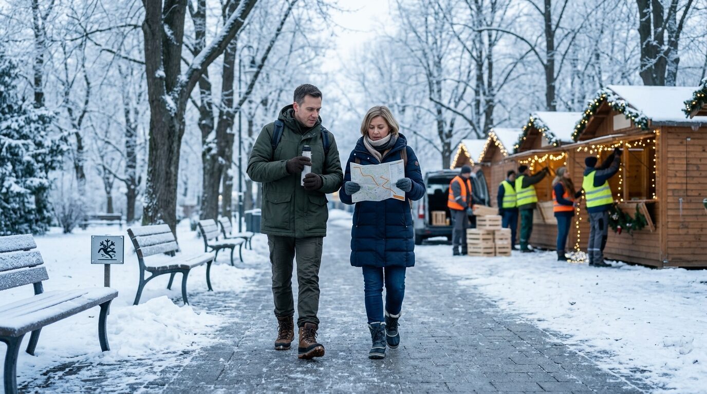 Bildimpuls zu Winterspaziergang und Vorbereitungen